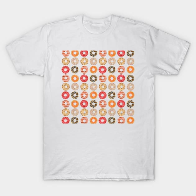 Donuts Multi T-Shirt by CatCoq